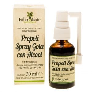 Propoli Spray Gola con Alcool Erbecedario