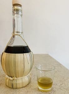 Liquore di erba luigia fatto in casa