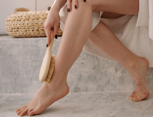 spazzola per gambe